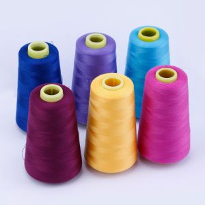 China Spun 402 Polyester Sewing Thread Purple All Purpose Polyester Thread on sale