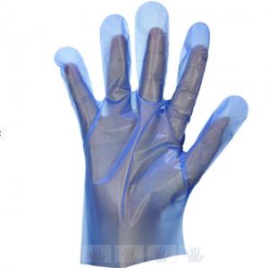 China Disposable Medical Examination CPE Gloves smooth embossed S/M/L/XL blue clear ISO/CE/FDA/SGS supplier