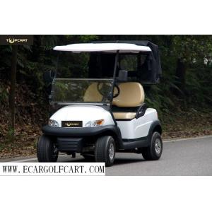 China High End 2 Seater Golf Cart , Electric Powered Golf Carts With Rear Cover supplier