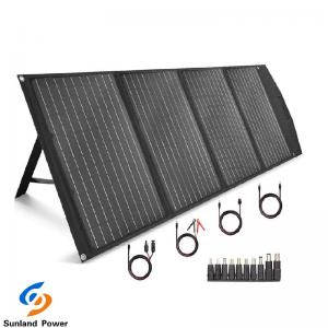China 6.6A Portable Energy Storage System Easy Carry Bag 120W Solar Panels supplier
