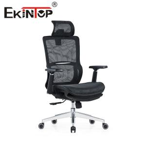 China Black Full Mesh Ergonomic Swivel Office Chair With Nylon Material supplier