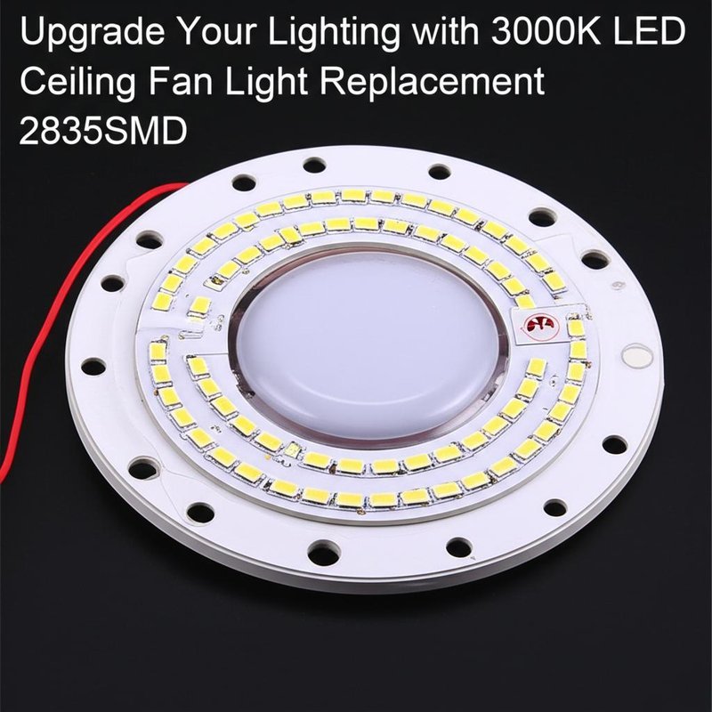 China Upgrade Your Lighting with 3000K LED Ceiling Fan Light Replacement 2835SMD wholesale