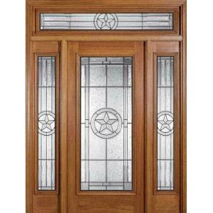 China The star style triple glass panel  in wooden door with cheap price  and high quality supplier