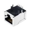 China Bothhand LF1S022 Compatible LINK-PP LPJ0022DNL 10 Base-T Tab Down Without Led 1 Port Magnetic RJ 45 Jack wholesale