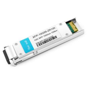 China Módulo compatível do transceptor do ZR 1550nm 100km LC SMF DDM de HPE H3C JD107A-100 10G XFP supplier