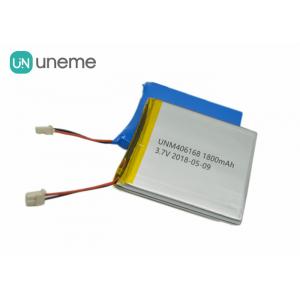 China Medical Device 7.4V 1800mAh Lithium Ion Polymer Battery Pack / 2S Li-Polymer Battery Pack wholesale