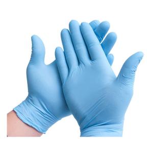 Great Elasticity Disposable Medical Glove 0.03kg Smooth Surface Natural Latex