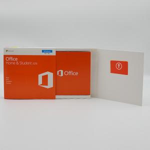 China Activation Online Microsoft Office 2016 Home And Student Retail Box H/S Key License supplier