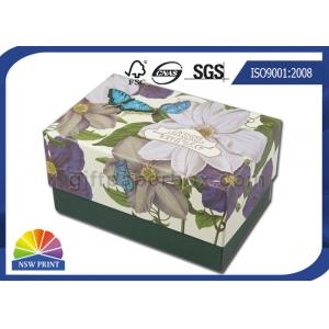 Small Hard Paperboard Luxury Gift Box Packaging For Bath Bomb / Soap / Candle