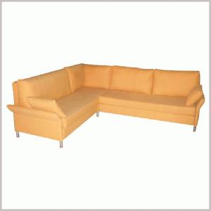 T Shape Fabric Luxury Corner Sofa With High Density Foam Cushion