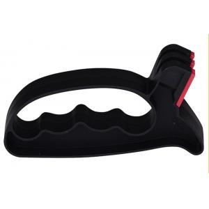 Hand Held Scissor Knife Sharpener , Black Knife and Scissor Sharpener 140*70*26mm