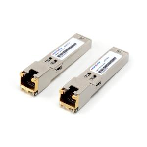 China Módulo do transceptor de HP SFP do Ethernet do gigabit com RJ-45 o conector J8177C supplier