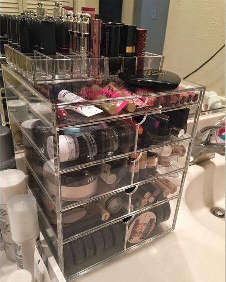 Top quality new product acrylic makeup/cosmetic Acrylic organizer