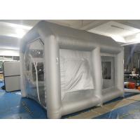 China Mobile Inflatable Spray Booth 4 M * 3.4 M * 3 M For Car Spray Painting on sale