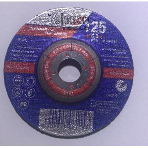 China 100 - disco de moedura do metal do abrasivo de 230mm com centro deprimido supplier