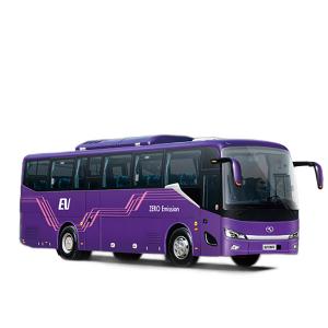 China Zero Emission City Suburban Coach Bus Pure Electric 47 Seats 200 - 300 KM Mileage supplier