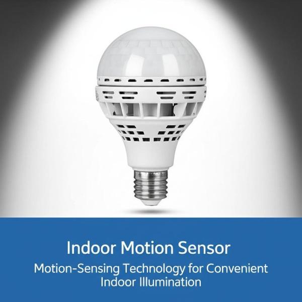 Indoor Motion Sensor Light Bulb Motion-Sensing Technology for Convenient Indoor Illumination