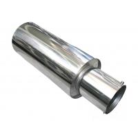 China Reducing Noise  4 Inch Stainless Muffler Mirror Polished Auto Exhaust Silencer on sale