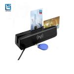 FCC 4 In 1 Credit Card Reader Writer / ISO 7811 Chip Card Writer