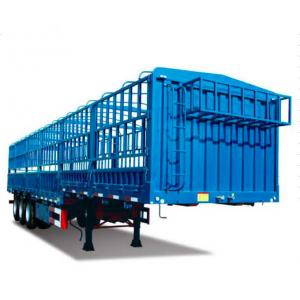 China SINOTRUK 50t CANG-GATE Heavy Duty Semi Trailers Flatbed With Side Wall Cargo Transport supplier