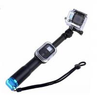 China 39 Inch Waterproof Handheld Selfie Stick Monopod For Gopro 5 3+ 3 4 Session With WiFi Remote Clip on sale