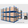 Collapsible Heavy Duty Industrial Shelving , Movable Metal Storage Rack