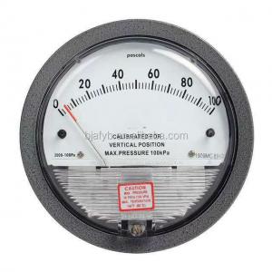 China 30 0 30 gauge Differential pressure gauge for Gas Pressure Manometer and Affordable supplier
