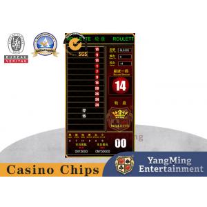 China International Standard Mini Host Casino Roulette Game Software supplier