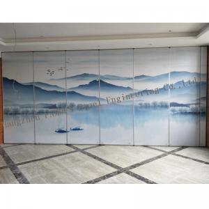 China Style High Acoustic Performance Room Dividers Partition Sliding Wall
