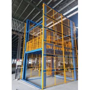 1T Load 4m Height 2.2 kw Motor Power Hydraulic Cargo Lifting Platform with CE