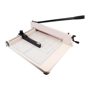 China 40mm Maximum Width Steel Guillotine Heavy Duty Paper Cutter 858 A3 Paper Trimmer supplier