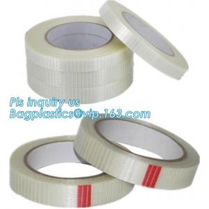 China Filament/Fiberglass Tape,Mono line Filament Tapes,Promotional Filament Fiberglass Self-adhesive Tape bagease bagplastics supplier