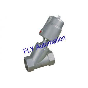 China 1&quot; 2000 178667,187664 PPS Actuator Threaded Port 2/2 Way Angle Seat Valve wholesale