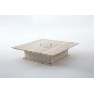 Contemporary Square Modern Marble Coffee Table