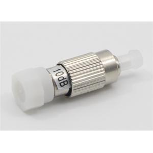 China Female To Male Fiber Optic Attenuator , FC PC 10dB Plug - In Fixed Optical Attenuator supplier