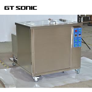 China Oil Skimmer Ultrasonic Automotive Parts Cleaner 157L With Oil Filter System supplier