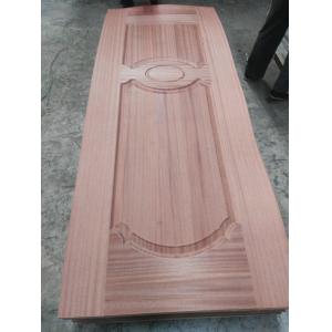 China No Deformation Colored MDF Door Skin With Wood Veneer Finishing Surface 2-4mm supplier