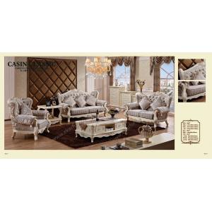 China Luxury french style sofa set furniture / rococo sofa supplier