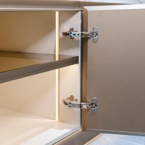 China Gola Aluminum Furniture Profile For Kitchen Cabinet Wardrobe Shelves supplier