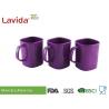 China Non - Fragile Purple Large Melamine Mugs Dishwasher Safe BPA Free For Special Events wholesale