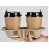 China Takeaway Packaging Drink Pulp Cup Holder Disposable Biodegradable wholesale