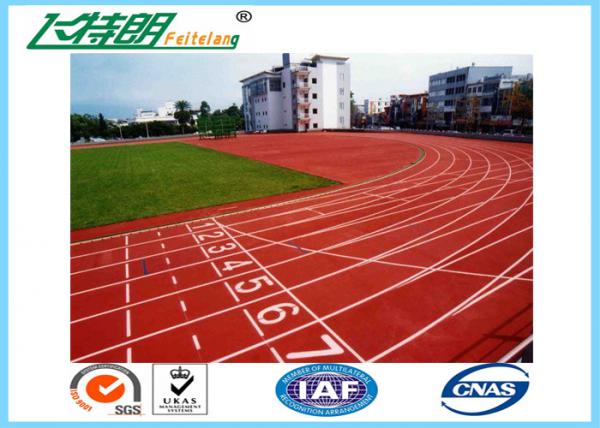 Weather Resistant Sandwich System Running Track Flooring for College School