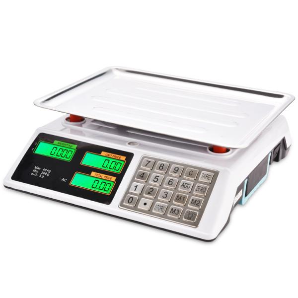 Veidt Weighing ACS-825B Kitchen Electronic Digital Computing Scale 40kg Weight Measuring Scale Small Scale Machines