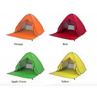 China Plus Size Pop Up Beach Tent 190T Camping Tent Waterproof 3 Person 165X200X130cm on sale