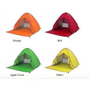 Plus Size Pop Up Beach Tent 190T Camping Tent Waterproof 3 Person 165X200X130cm