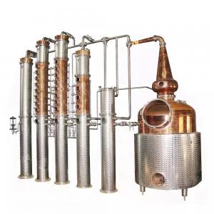 China Stainless Steel Alcohol Wine and Ethanol Distillation Production Equipment for Manufacturing Plant supplier