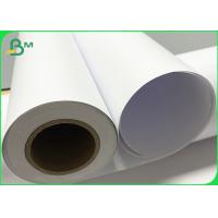China 80g 60inch Printable White CAD Plotter Architectural Drawing Paper Roll on sale