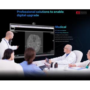 China JCHUB Pro Interactivo Smartboard 4K Cámara con conexión táctil pantalla táctil múltiple supplier