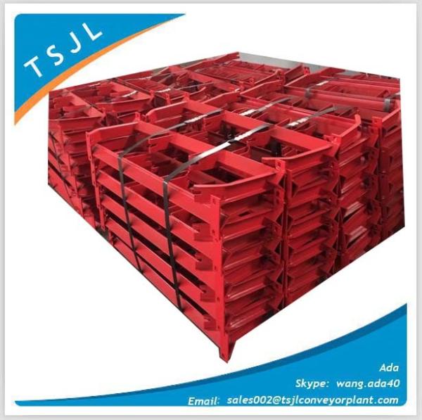 Belt conveyor gravity idler roller bracket for industry