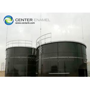 NSF61 Glass Fused To Steel Modular Bolted Tanks